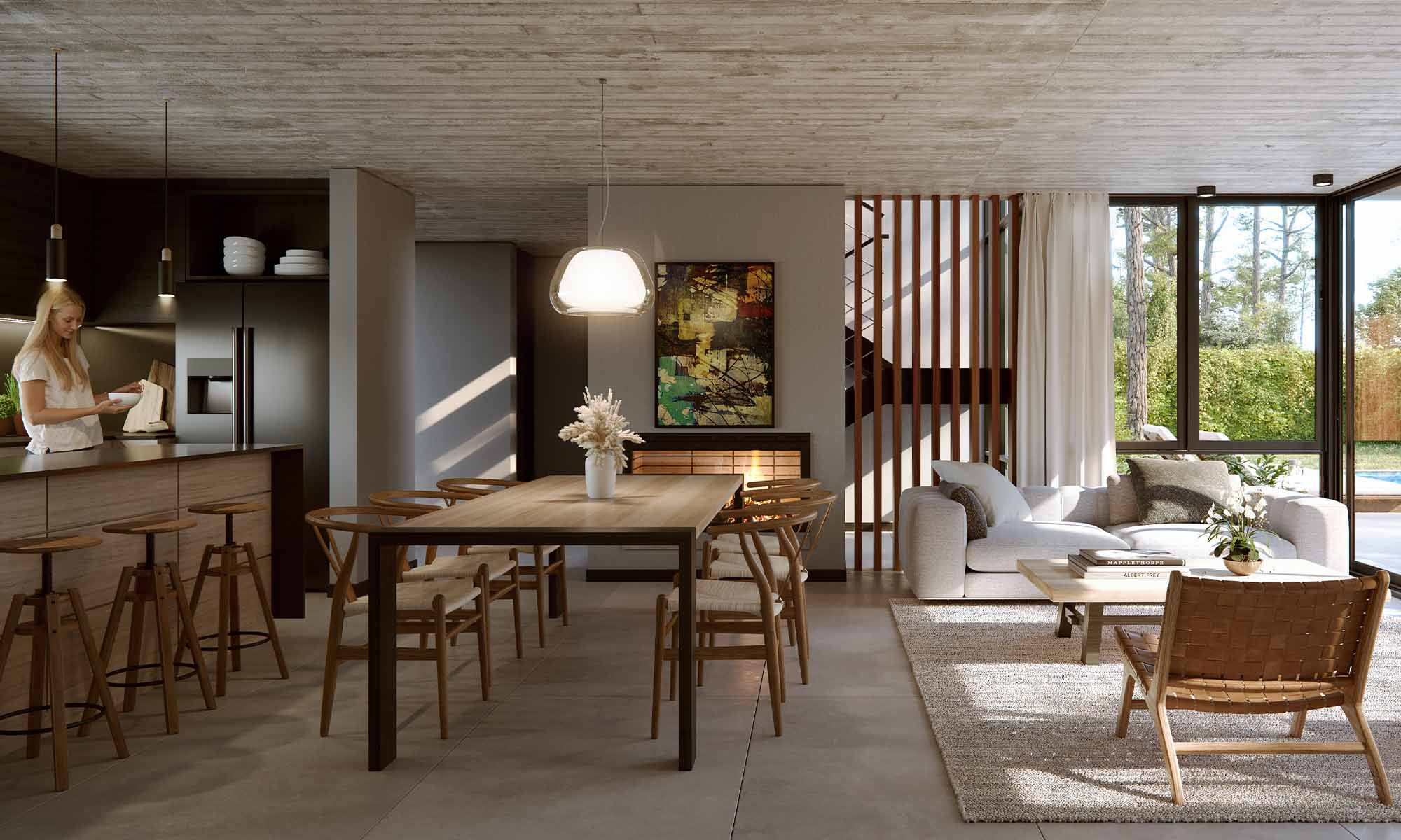 Uruguay Plus Haus Chichuahua Essbereich Kochen