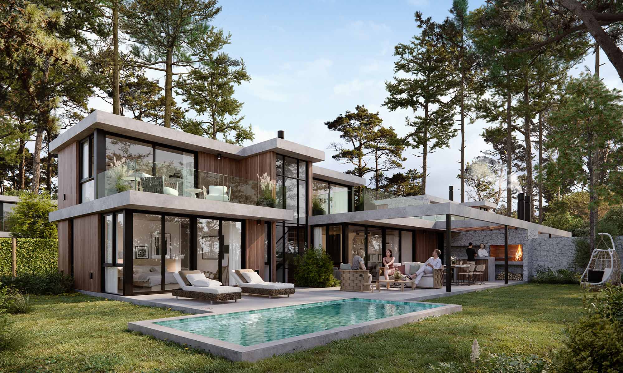 Uruguay Plus Haus Chichuahua Pool Aussen